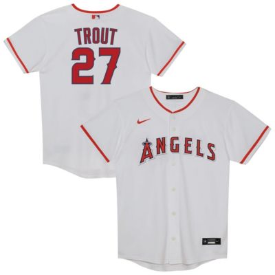 Youth MLB Preschool Nike Mike Trout Los Angeles Angels Home Replica Player Jersey