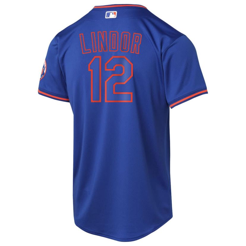 MLB Nike Francisco Lindor New York Mets Alternate Limited Player Jersey