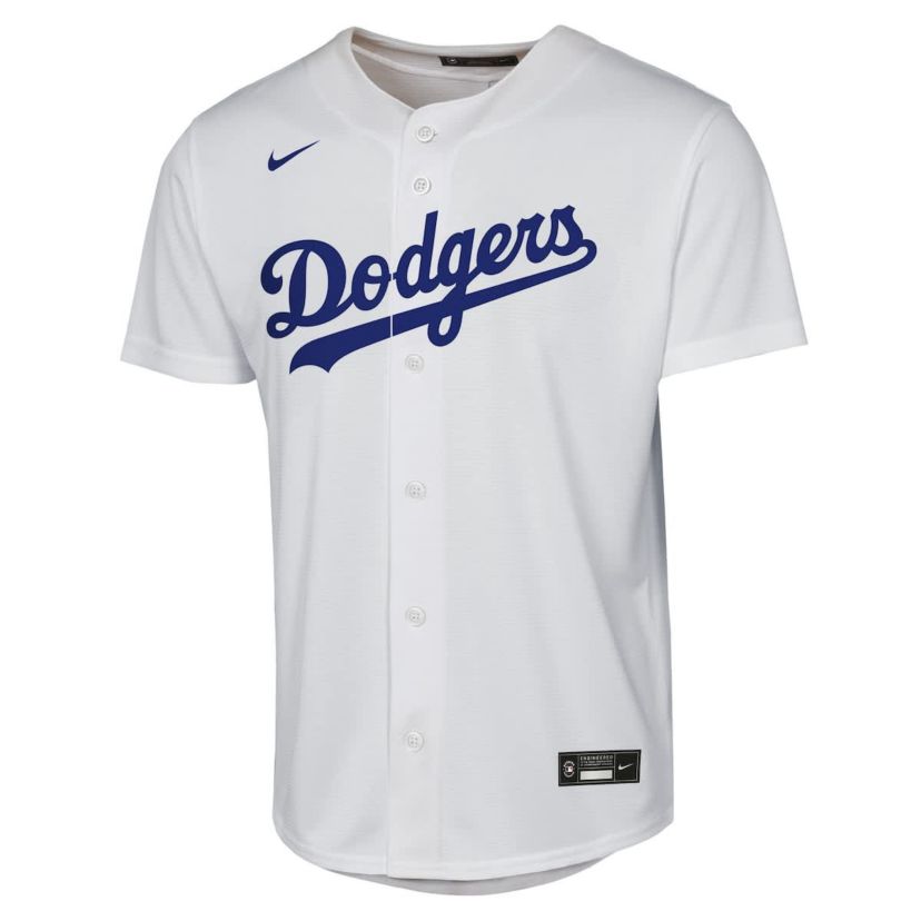 MLB Nike Clayton Kershaw Los Angeles Dodgers Home Replica Player Jersey