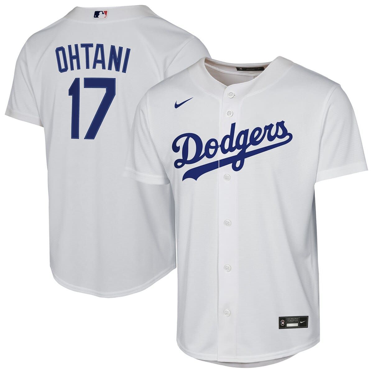 MLB Nike Shohei Ohtani Los Angeles Dodgers Home Replica Player Jersey