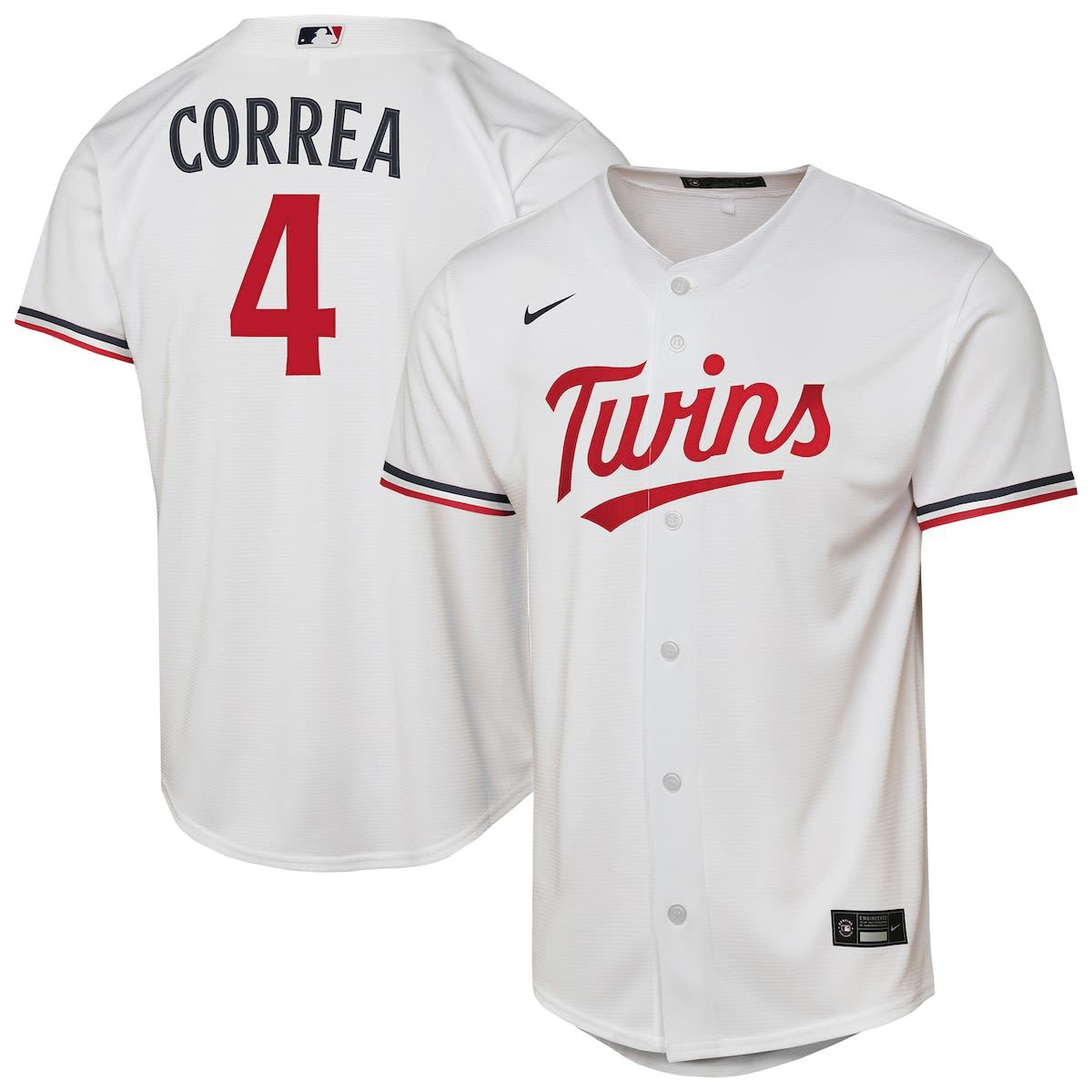 MLB Nike Carlos Correa Minnesota Twins Home Replica Player Jersey