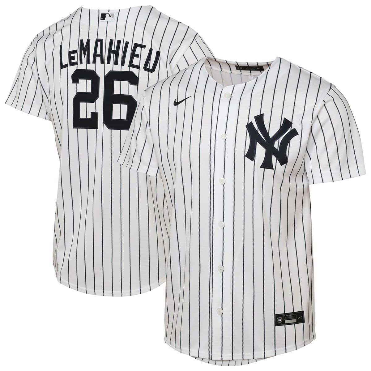 MLB Nike DJ LeMahieu New York Yankees Home Replica Player Jersey