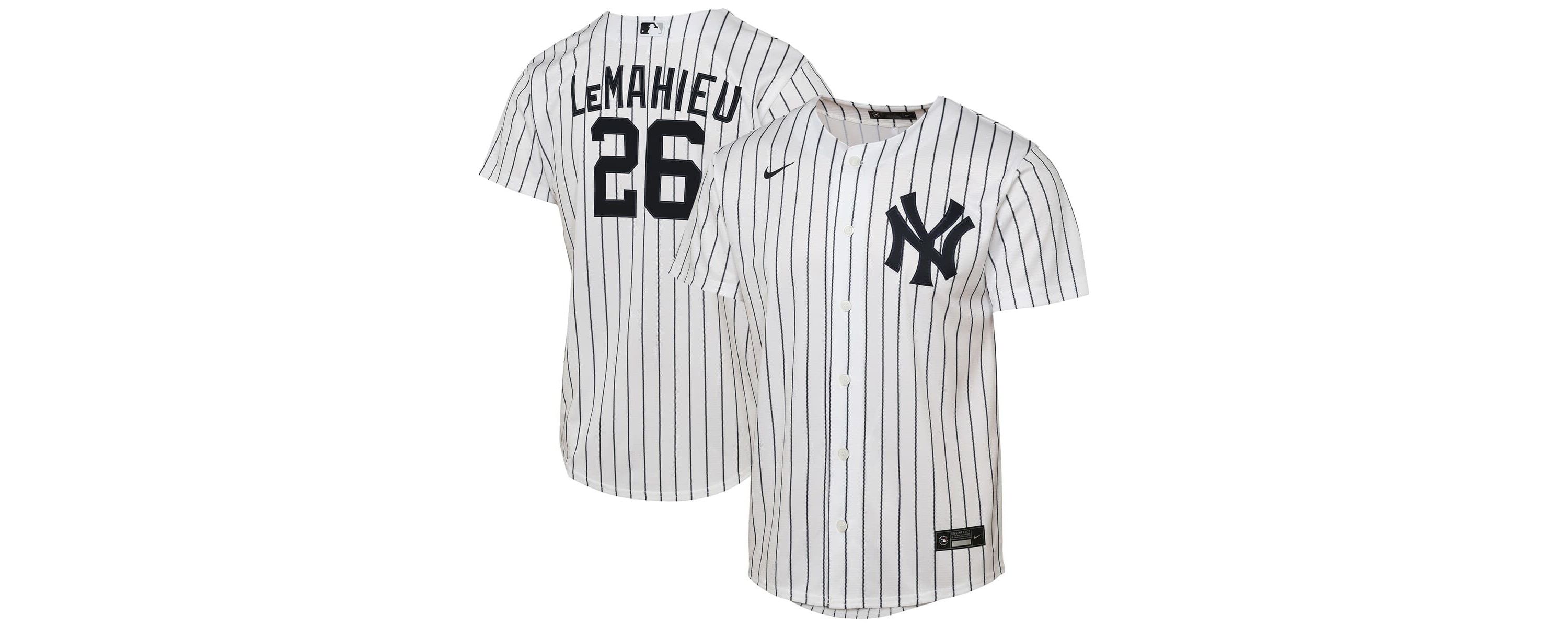 MLB Nike DJ LeMahieu New York Yankees Home Replica Player Jersey