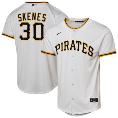 Youth MLB Nike Paul Skenes Pittsburgh Pirates Home Replica Player Jersey