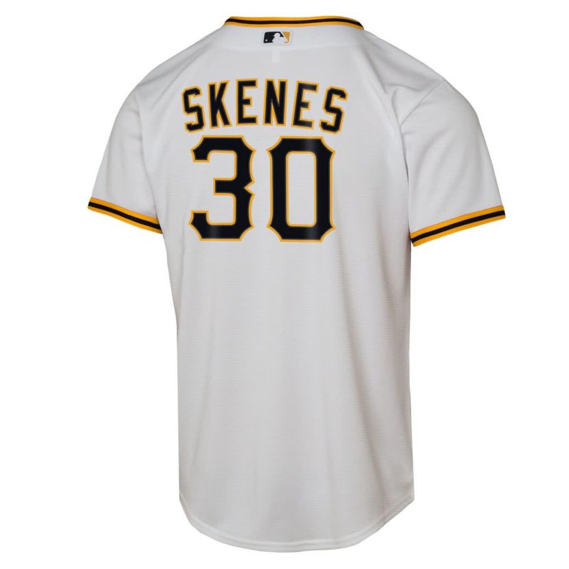 MLB Nike Paul Skenes Pittsburgh Pirates Home Replica Player Jersey