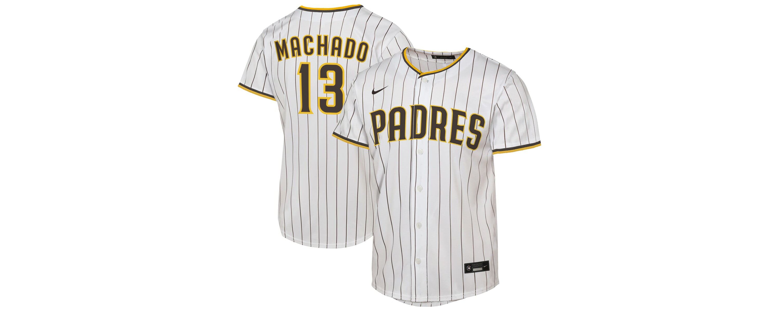 MLB Nike Manny Machado San Diego Padres Home Replica Player Jersey
