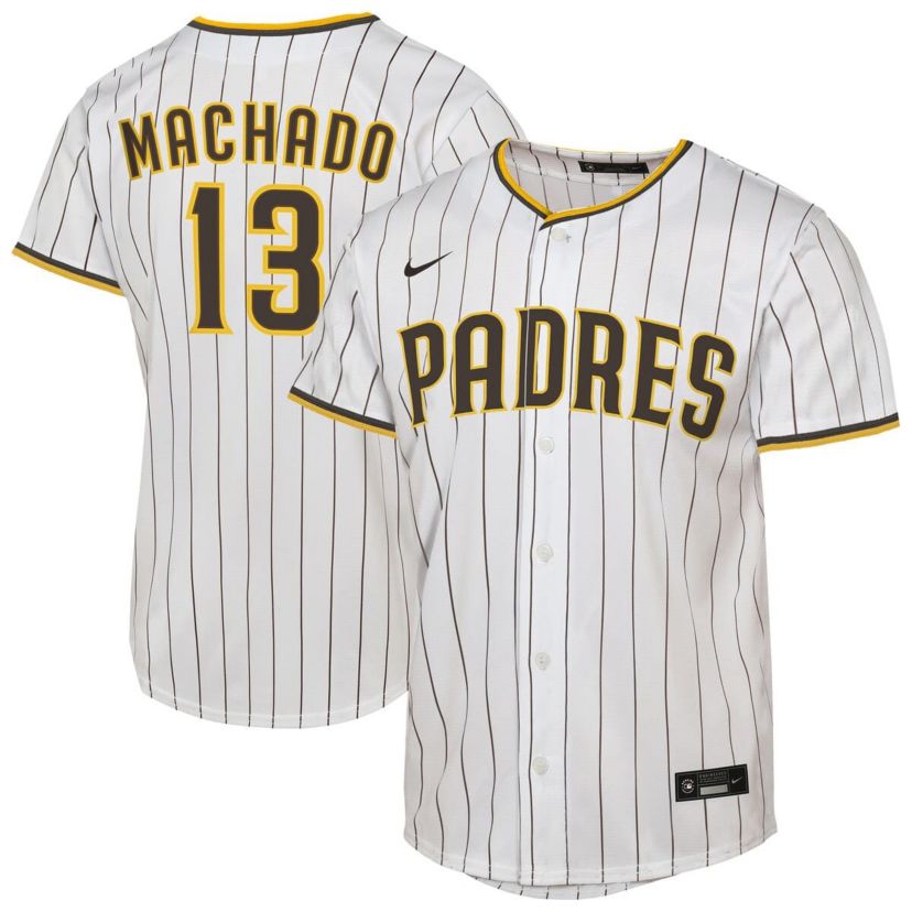 MLB Nike Manny Machado San Diego Padres Home Replica Player Jersey