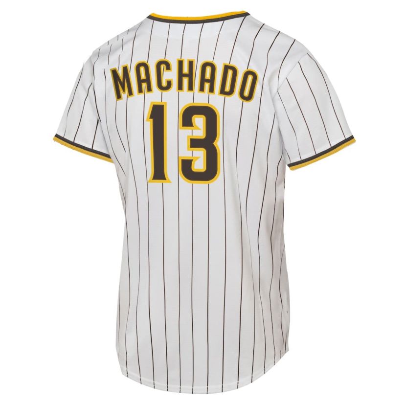 MLB Nike Manny Machado San Diego Padres Home Replica Player Jersey