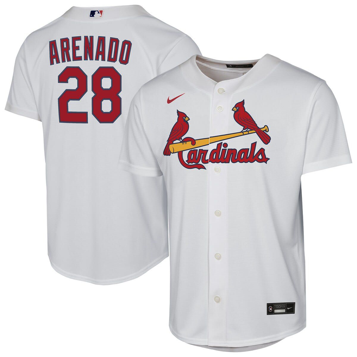 MLB Nike Nolan Arenado St. Louis Cardinals Home Replica Player Jersey