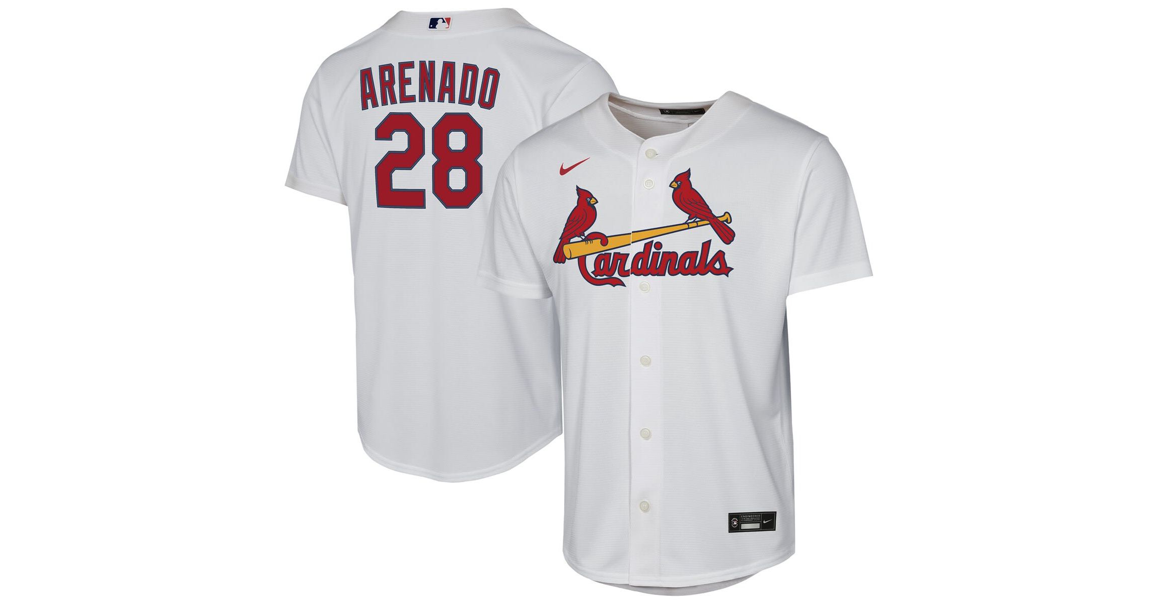MLB Nike Nolan Arenado St. Louis Cardinals Home Replica Player Jersey