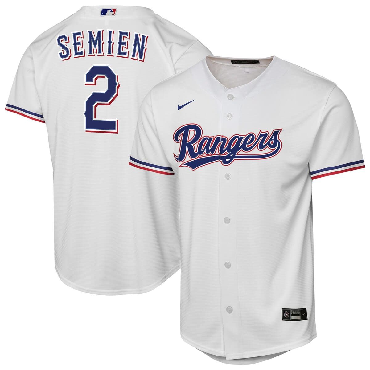 MLB Nike Marcus Semien Texas Rangers Home Replica Player Jersey