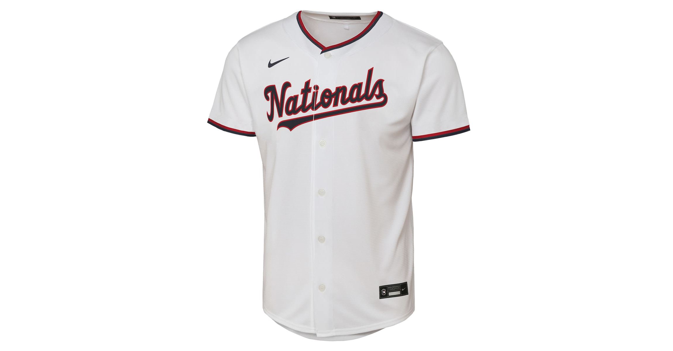 MLB Nike CJ Abrams Washington Nationals Home Replica Player Jersey