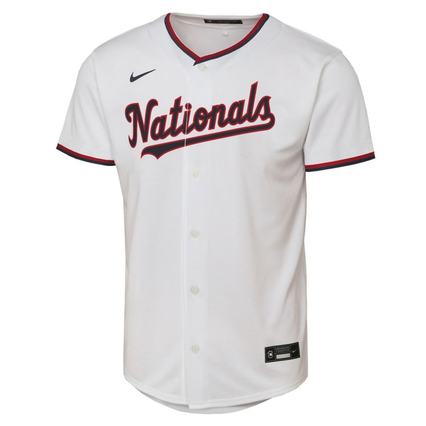 MLB Nike CJ Abrams Washington Nationals Home Replica Player Jersey