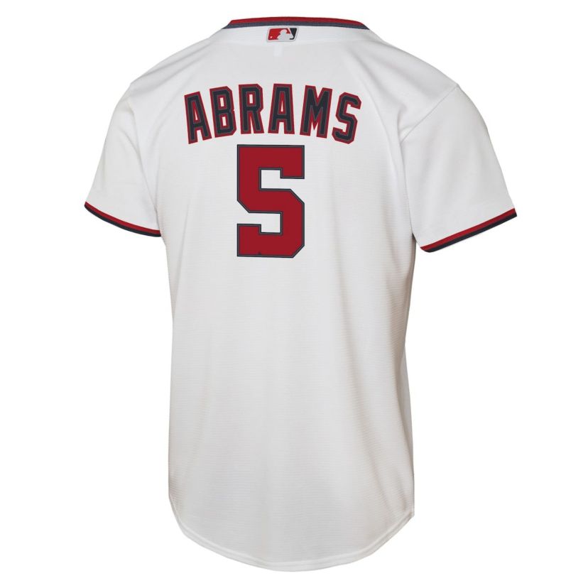 MLB Nike CJ Abrams Washington Nationals Home Replica Player Jersey