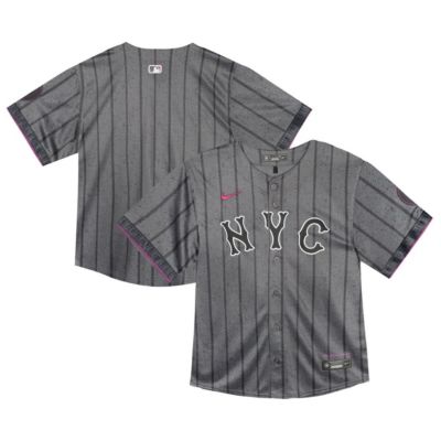 Youth MLB Nike New York Mets City Connect Team Limited Jersey