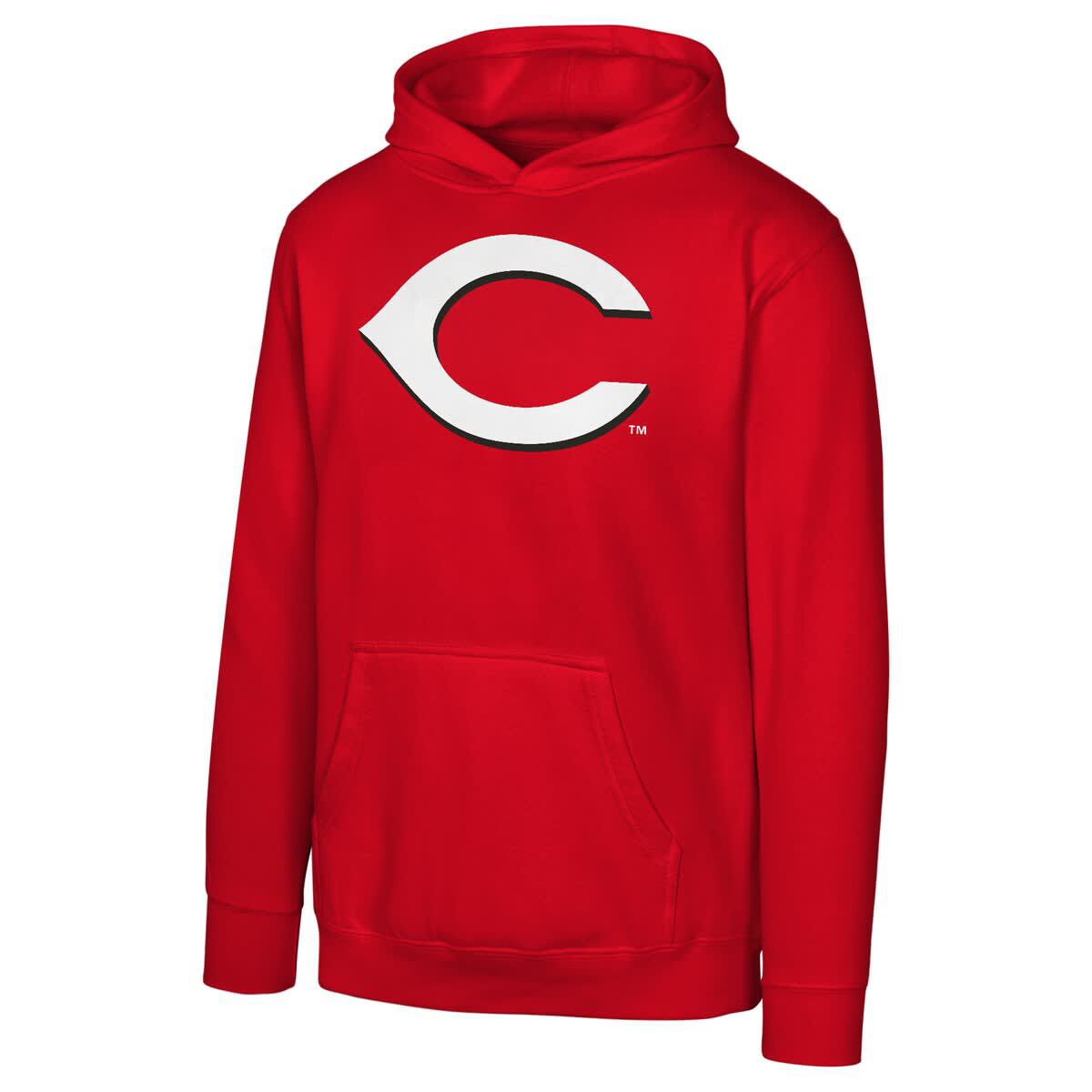 MLB Cincinnati Reds Primary Logo Pullover Hoodie