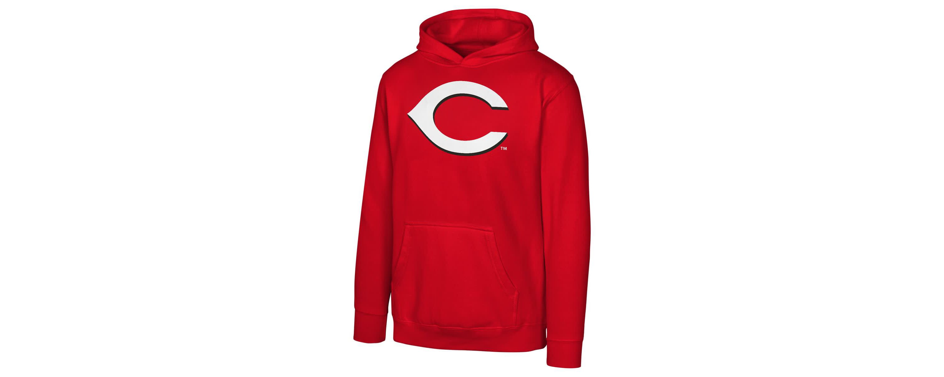 MLB Cincinnati Reds Primary Logo Pullover Hoodie