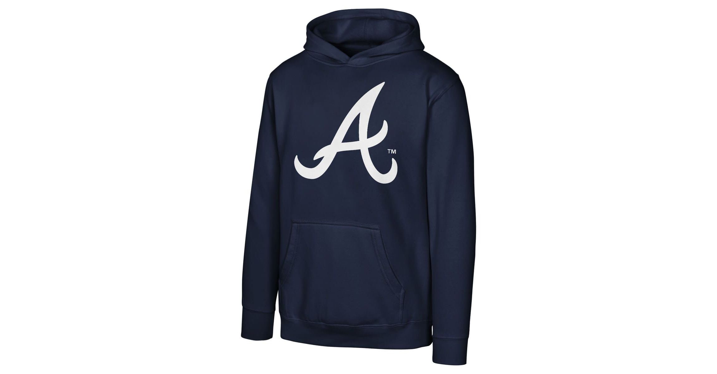 MLB Atlanta Braves Primary Logo Pullover Hoodie