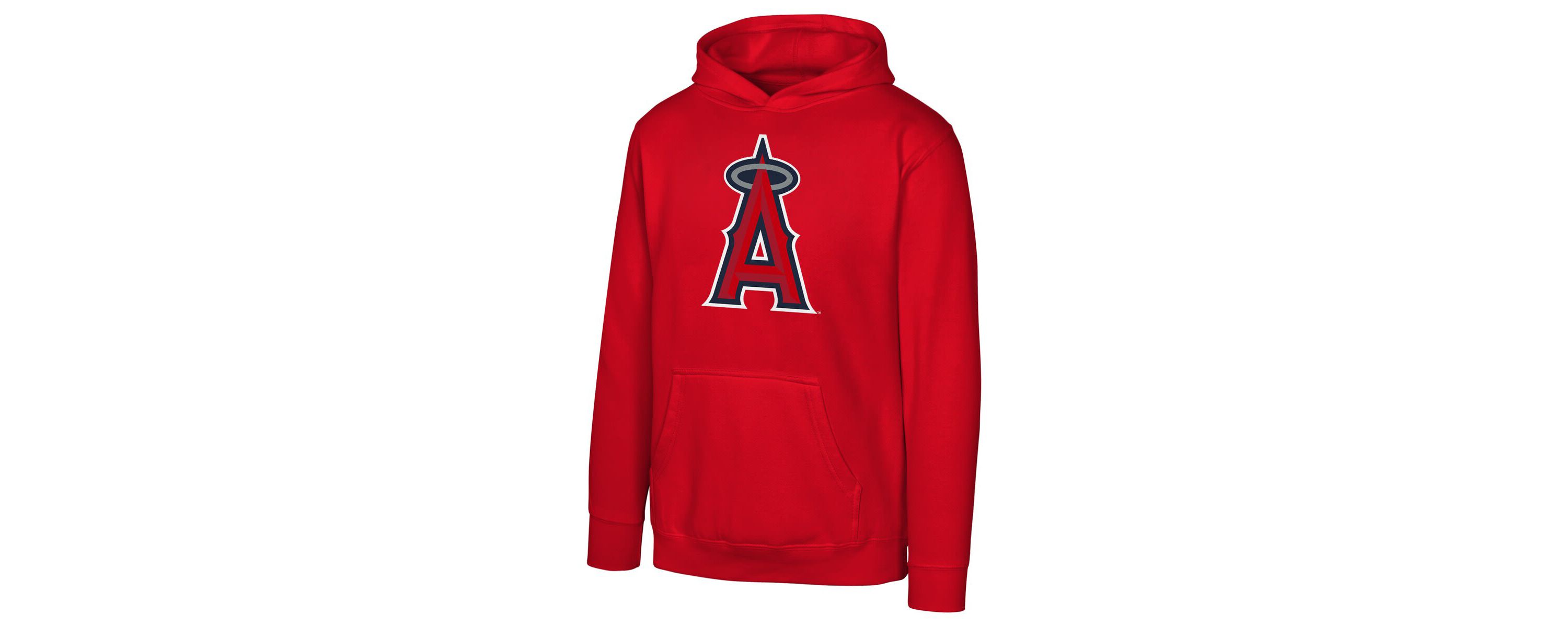 MLB Los Angeles Angels Primary Logo Pullover Hoodie