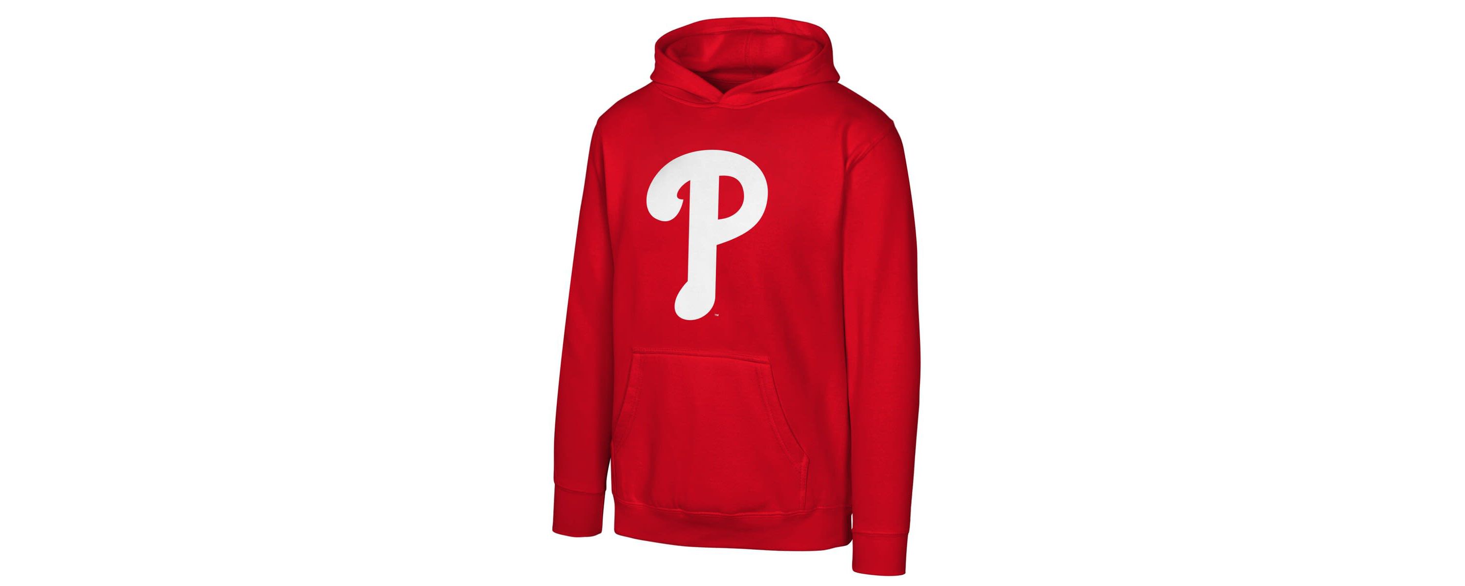 MLB Philadelphia Phillies Primary Logo Pullover Hoodie