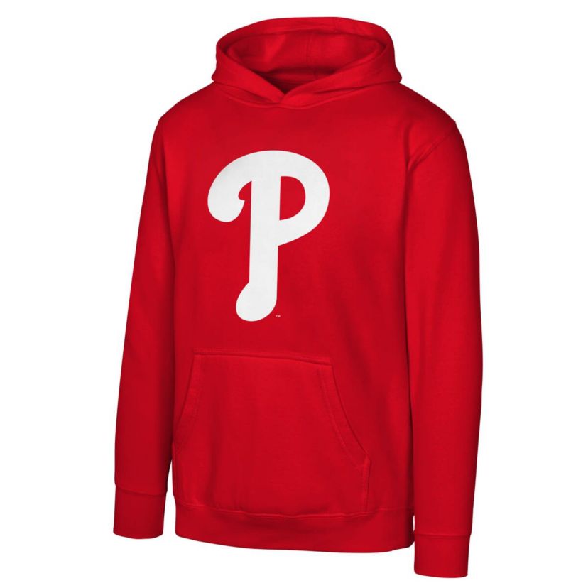 MLB Philadelphia Phillies Primary Logo Pullover Hoodie