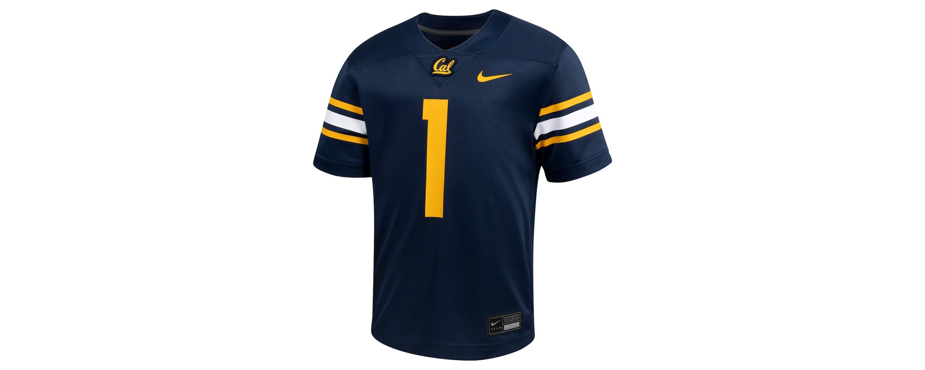 California Golden Bears NCAA Nike #1 Cal Bears Untouchable Football Jersey