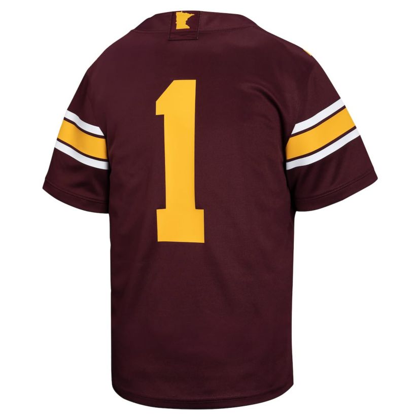 NCAA Nike #1 Minnesota Golden Gophers Untouchable Football Jersey
