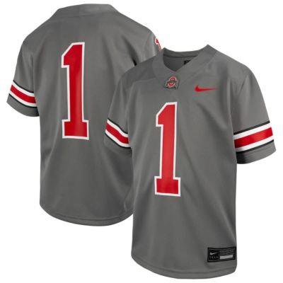 Youth NCAA Nike #1 Ohio State Buckeyes Alternate Game Jersey, Medium