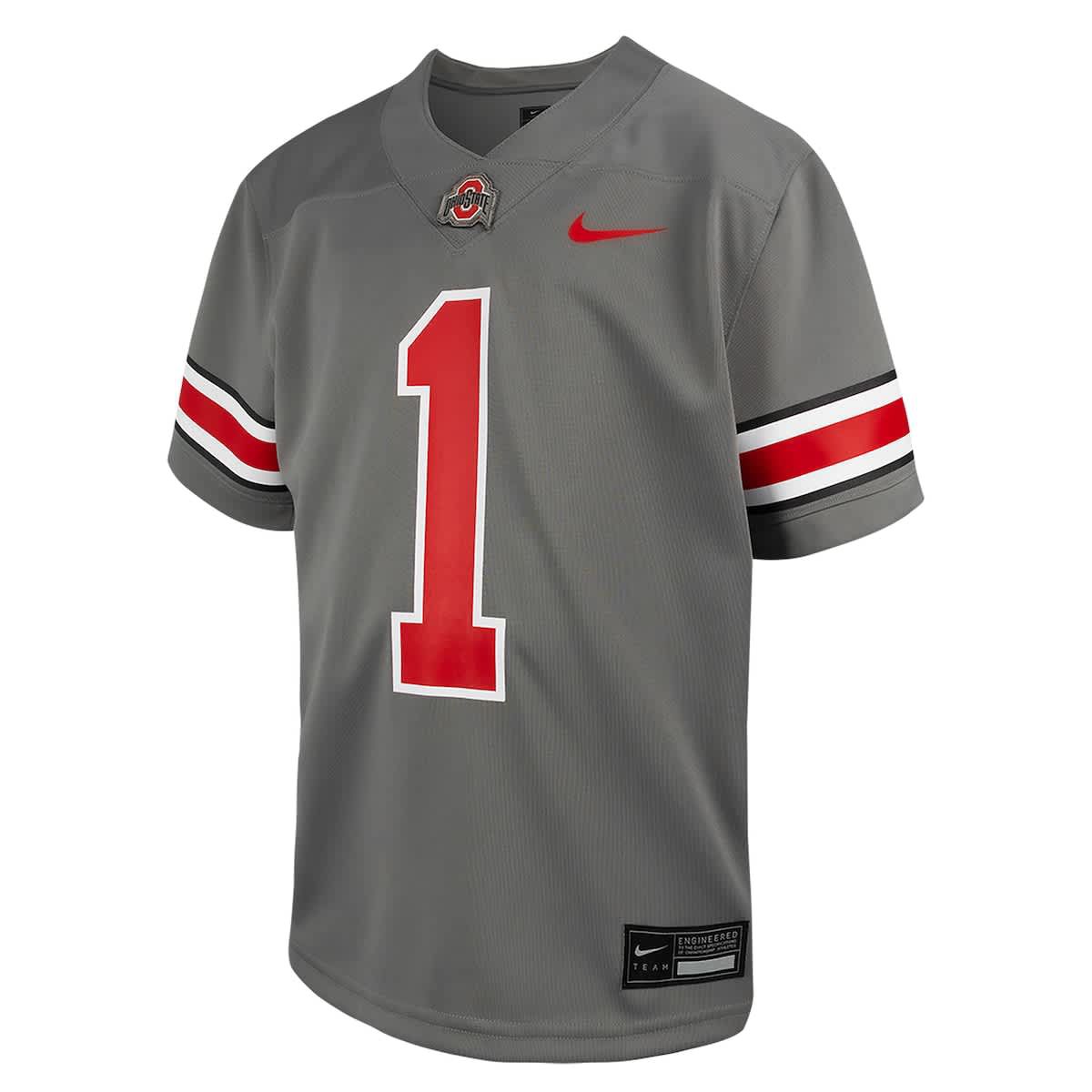 NCAA Nike #1 Ohio State Buckeyes Alternate Game Jersey