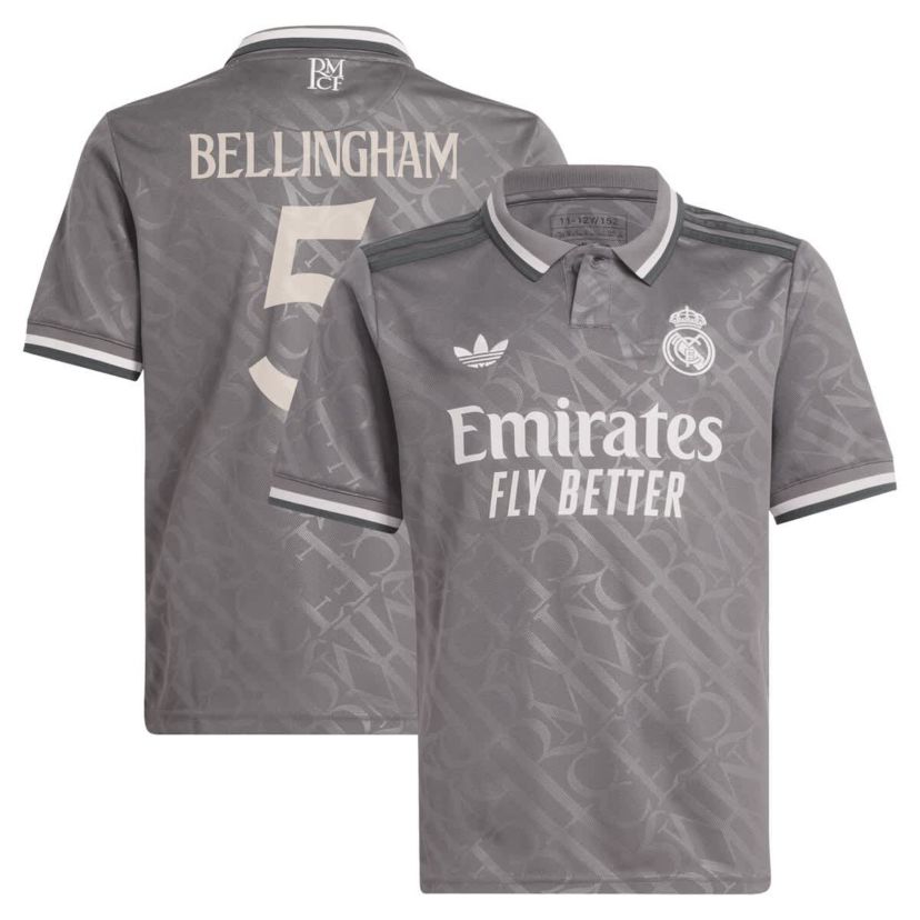 International Clubs Originals Jude Bellingham Real Madrid 2024/25 Third Replica Player Jersey