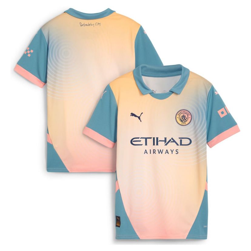 International Clubs Manchester City 2024/25 Fourth Replica Jersey