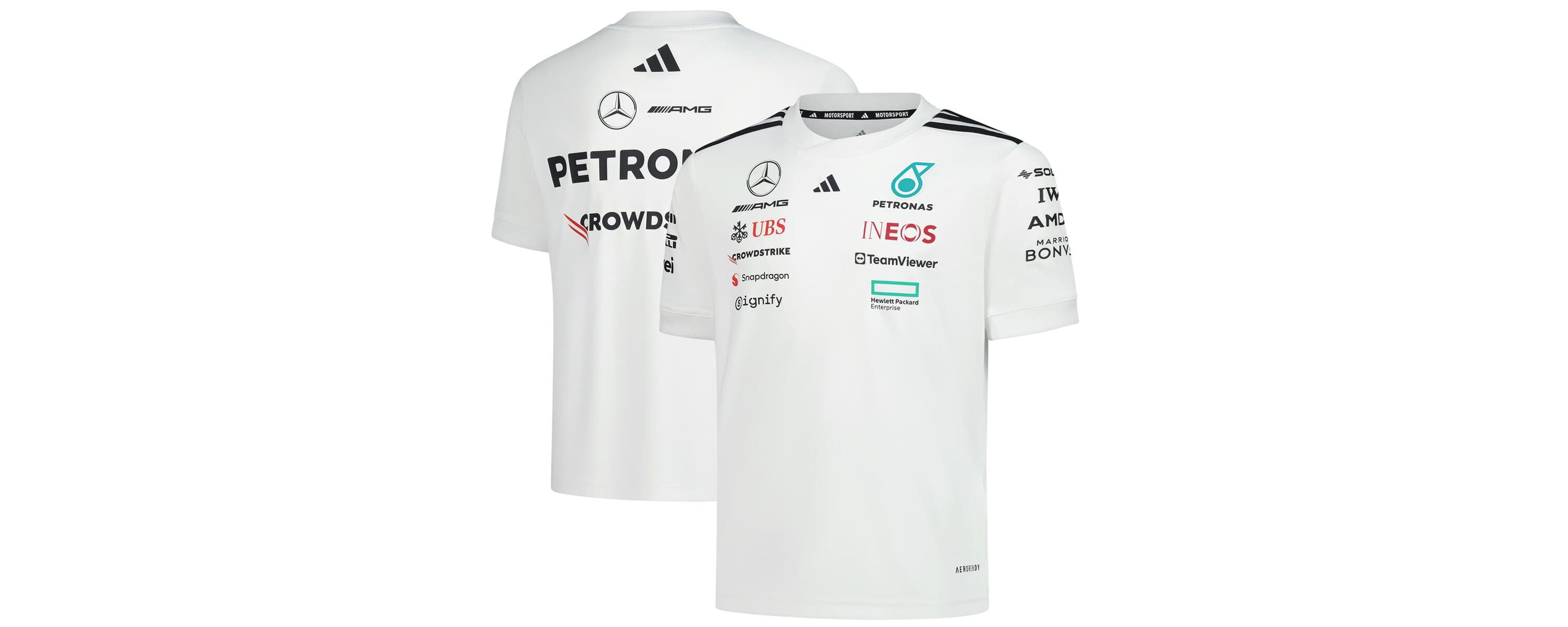 Formula 1 Mercedes-AMG Petronas F1 Team AEROREADY Driver Wear Replica Jersey