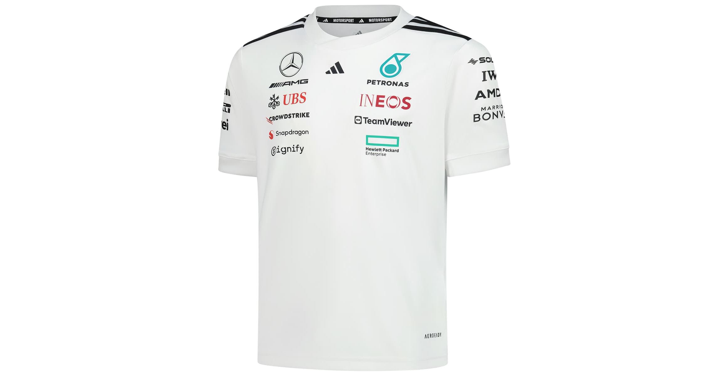 Formula 1 Mercedes-AMG Petronas F1 Team AEROREADY Driver Wear Replica Jersey
