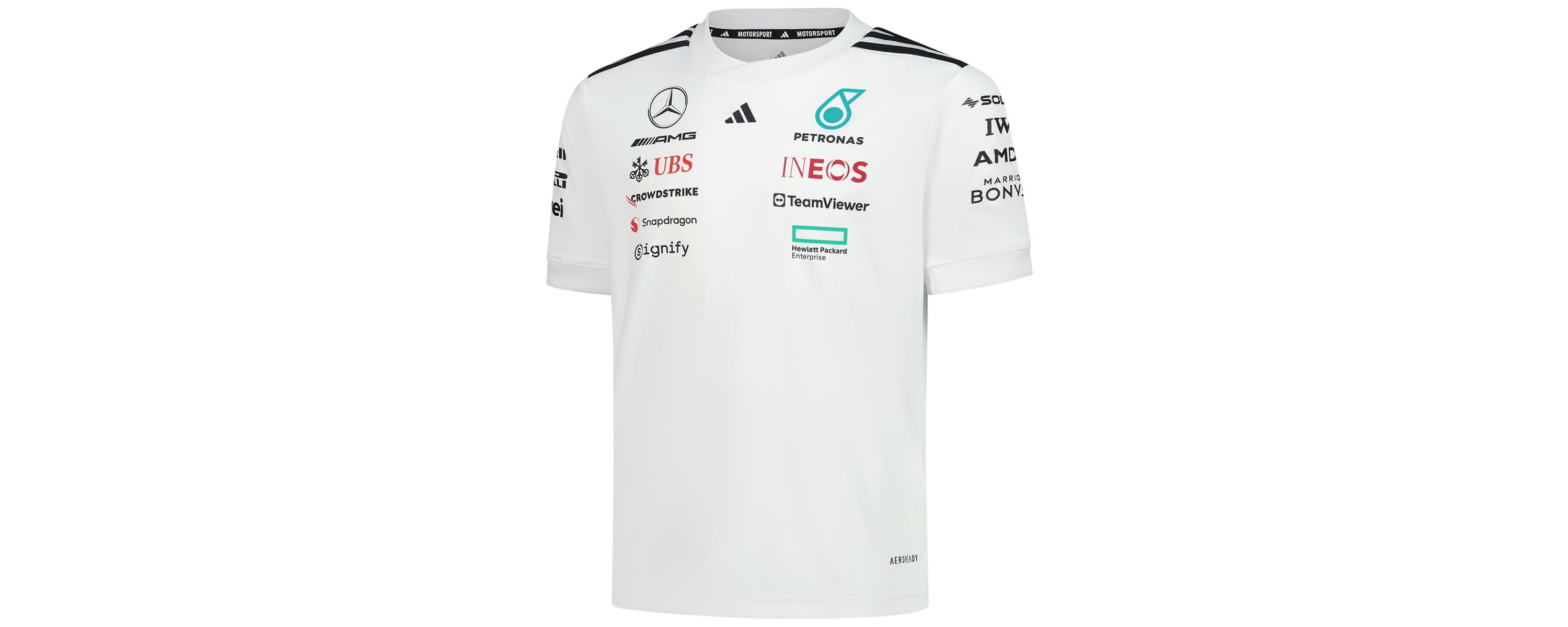 Formula 1 Mercedes-AMG Petronas F1 Team AEROREADY Driver Wear Replica Jersey