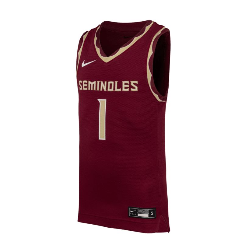 NCAA Nike #1 Florida State Seminoles Replica Basketball Jersey