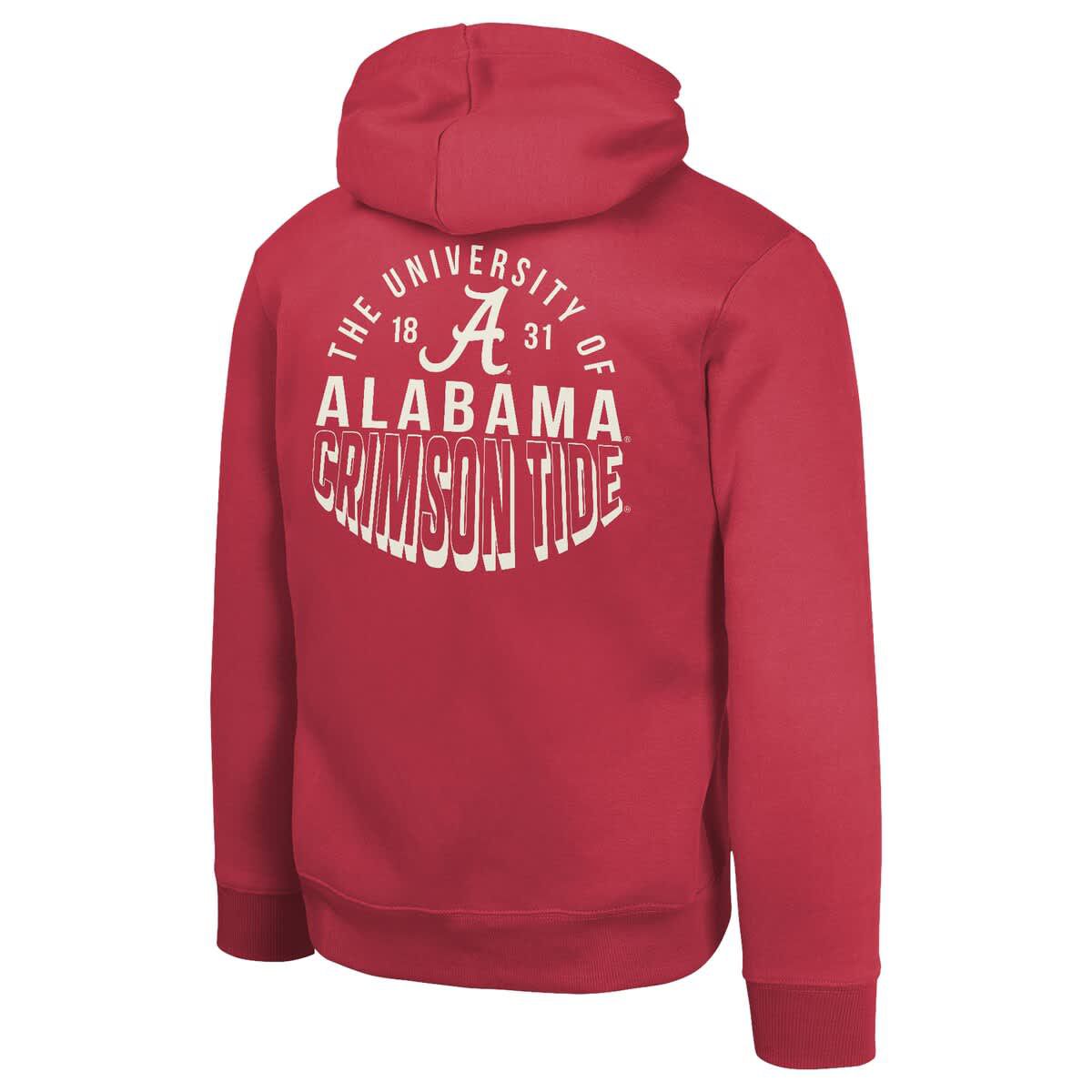 Alabama Crimson Tide NCAA Alabama Tide Team Banner Fleece Pullover Hoodie