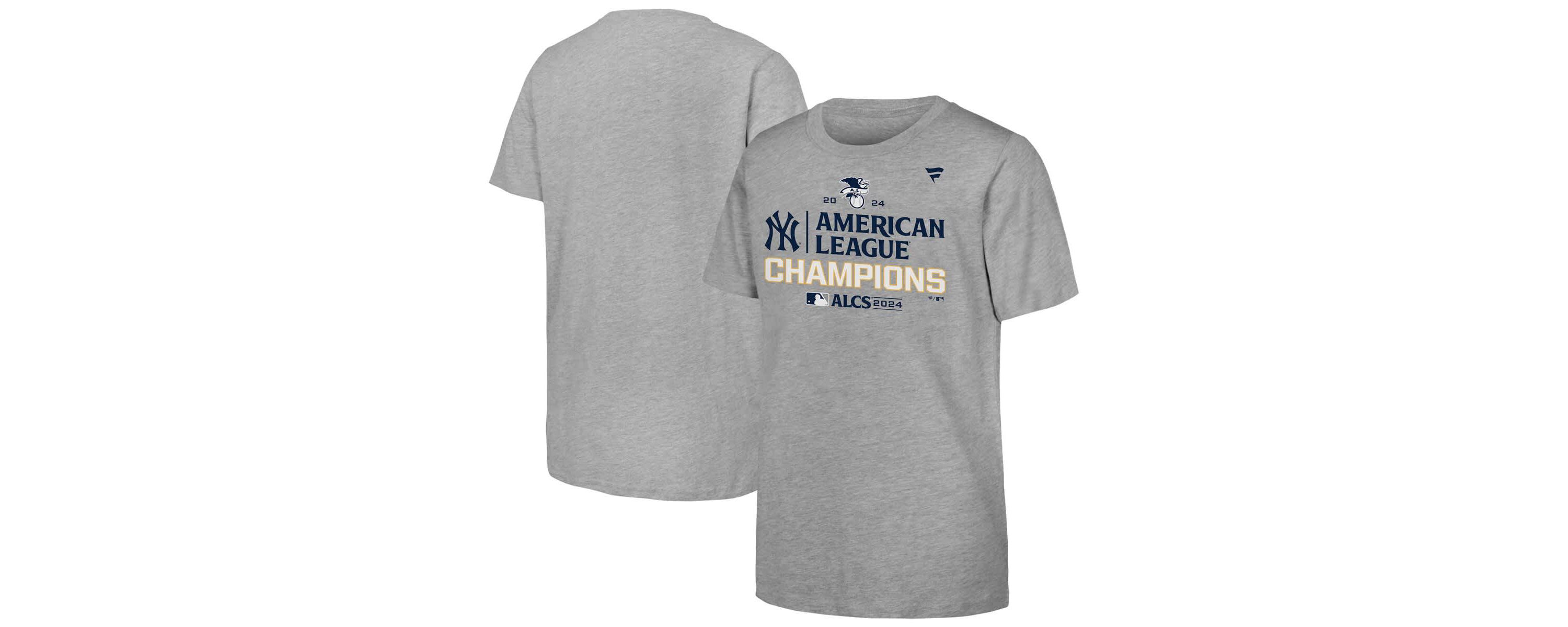 MLB Fanatics New York Yankees 2024 American League s Locker Room T-Shirt