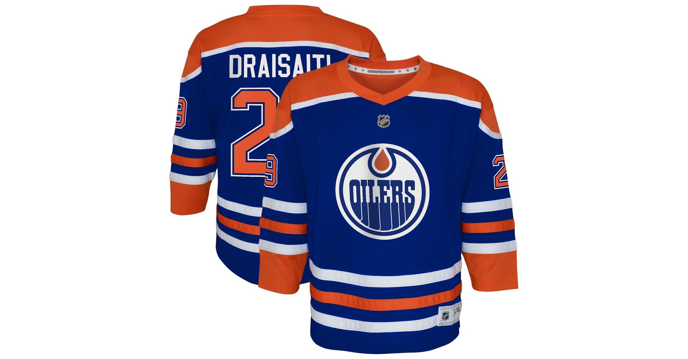 NHL Leon Draisaitl Edmonton Oilers Home Replica Player Jersey