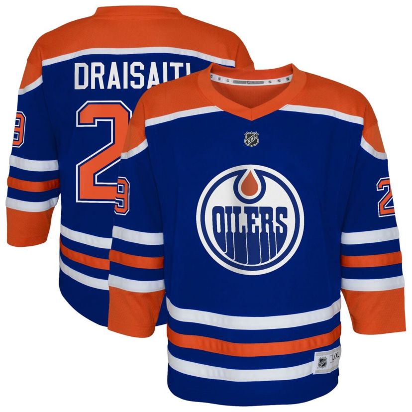 NHL Leon Draisaitl Edmonton Oilers Home Replica Player Jersey