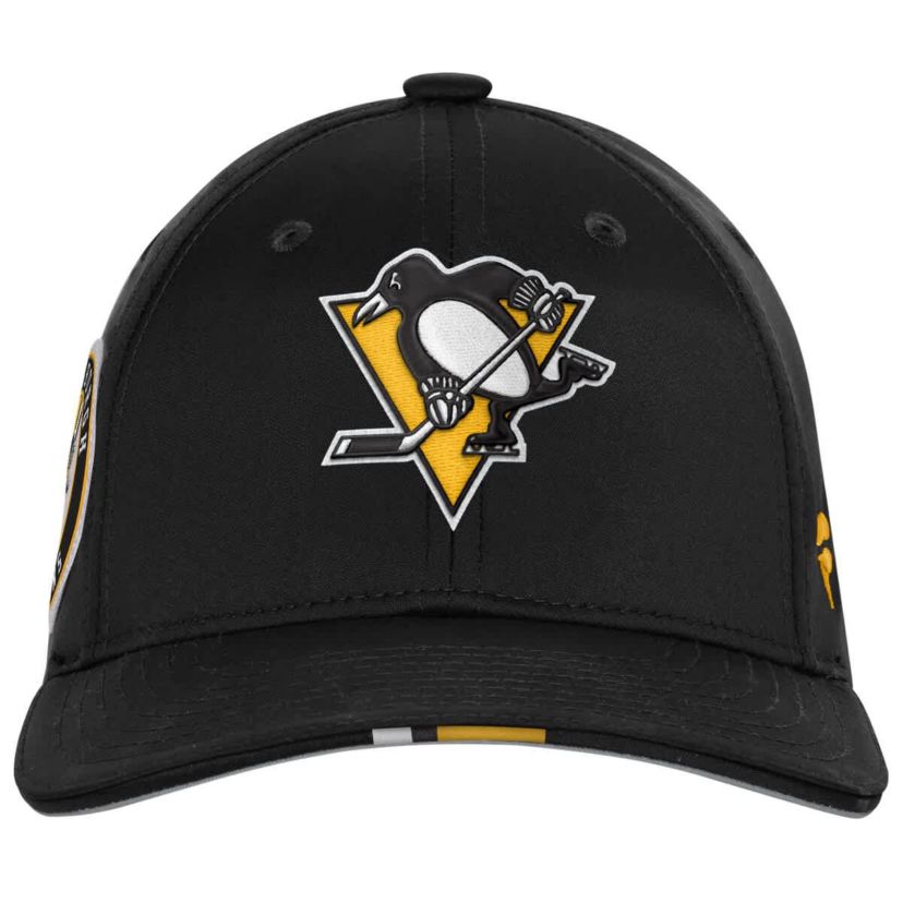 NHL Fanatics Pittsburgh Penguins 2025 NHL Draft Authentic Pro On-Stage Podium Adjustable Hat