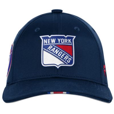 NHL Fanatics New York Rangers 2025 NHL Draft Authentic Pro OnStage Podium Adjustable Hat