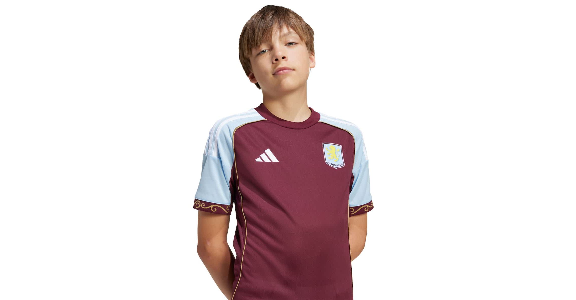 International Clubs Claret Aston Villa 2025/26 Home Replica Jersey
