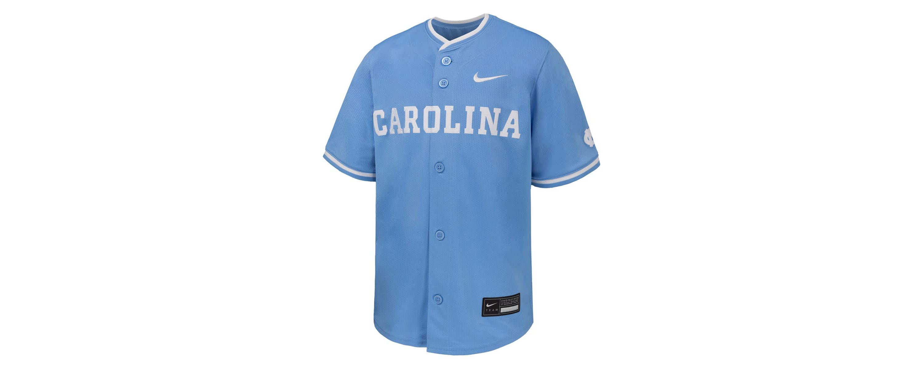 NCAA Nike Carolina North Carolina Tar Heels Limited Baseball Jersey