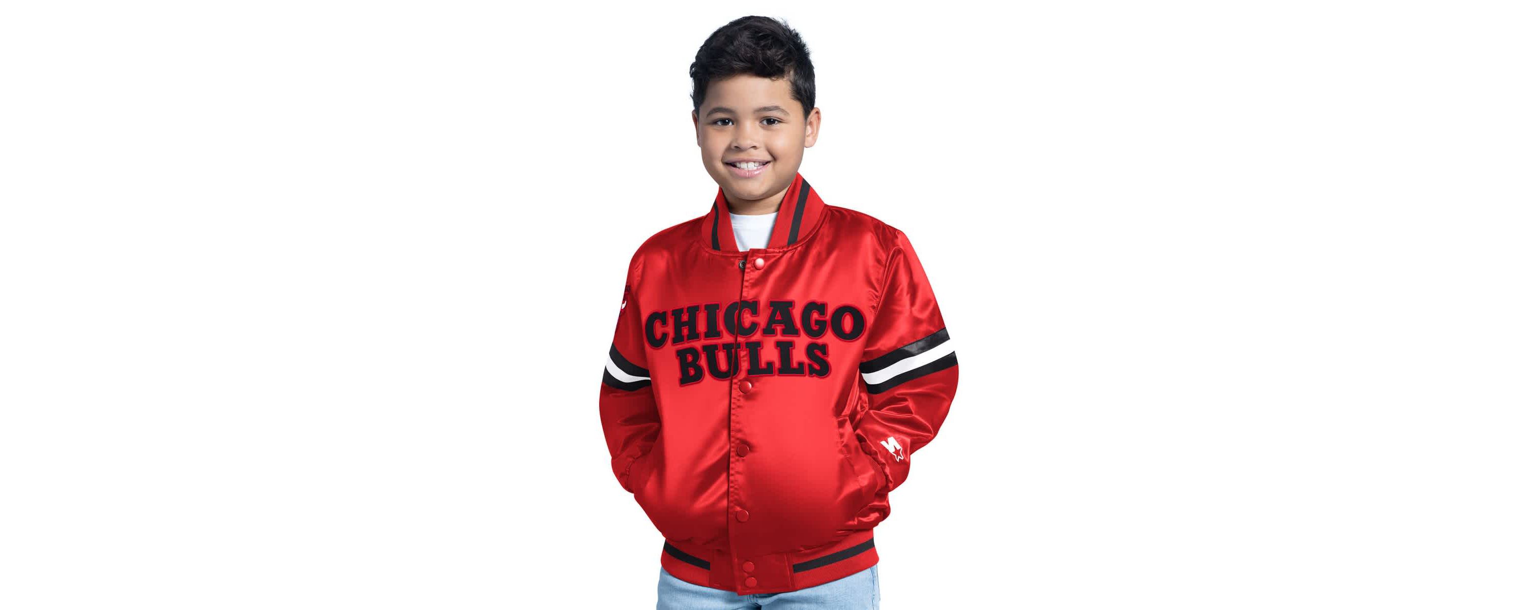 NBA Chicago Bulls Scrimmage Full-Snap Varsity Jacket