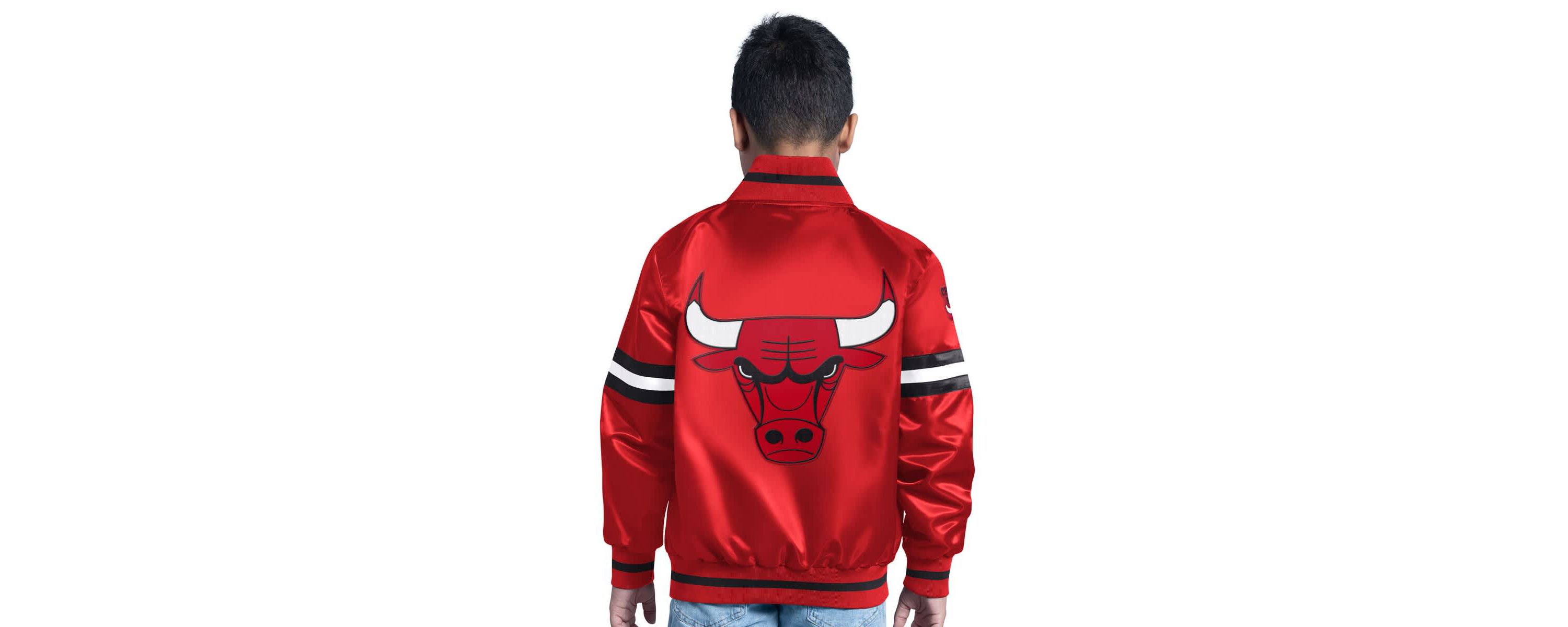 NBA Chicago Bulls Scrimmage Full-Snap Varsity Jacket