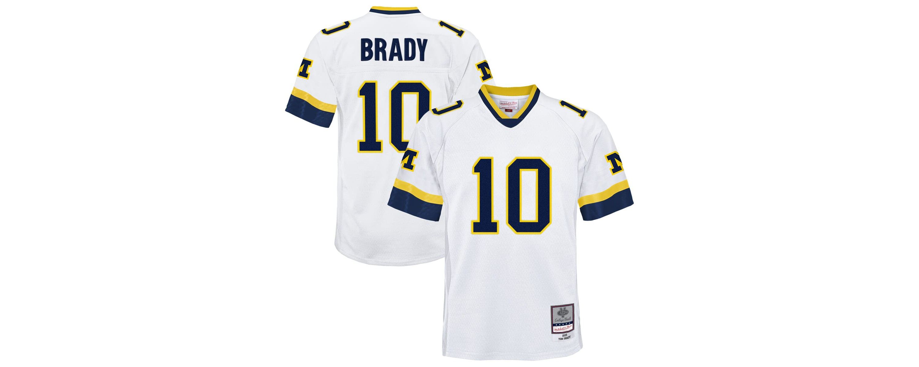 NCAA Tom Brady Michigan Wolverines 1999 NCAA Vault Legacy Jersey