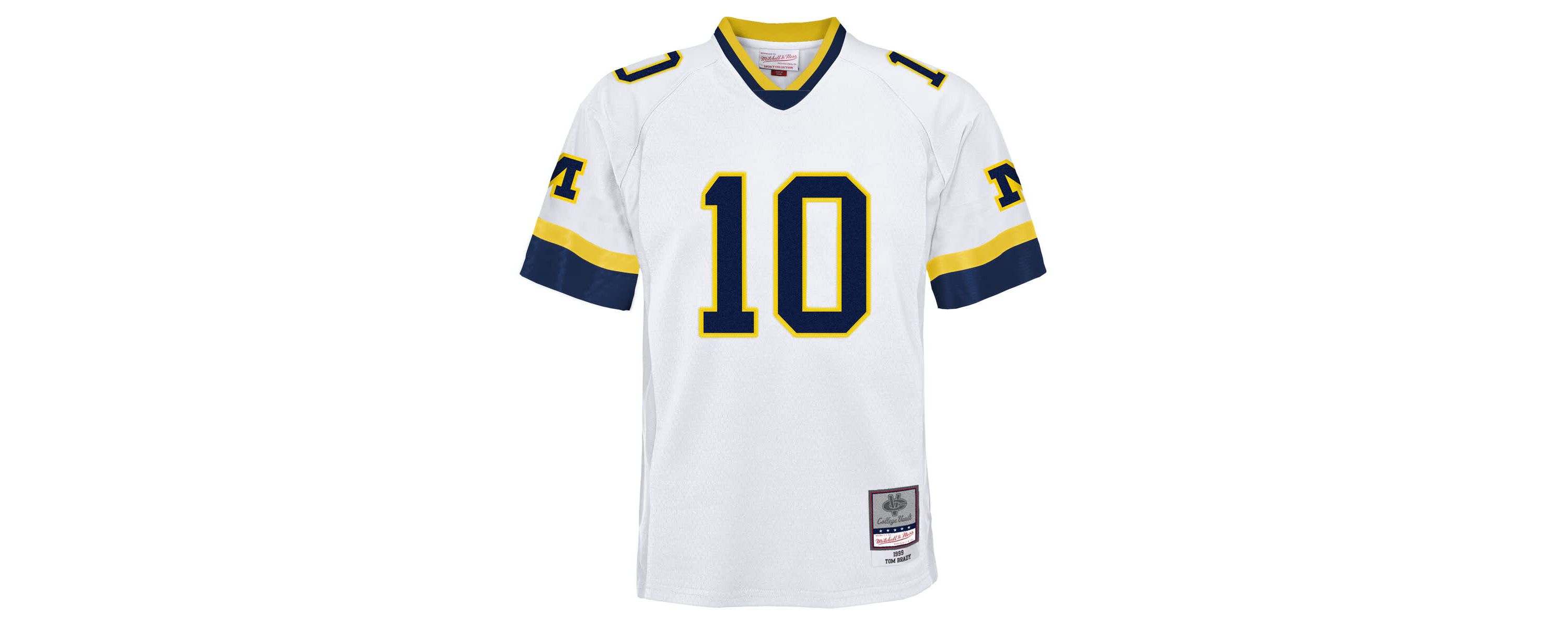 NCAA Tom Brady Michigan Wolverines 1999 NCAA Vault Legacy Jersey