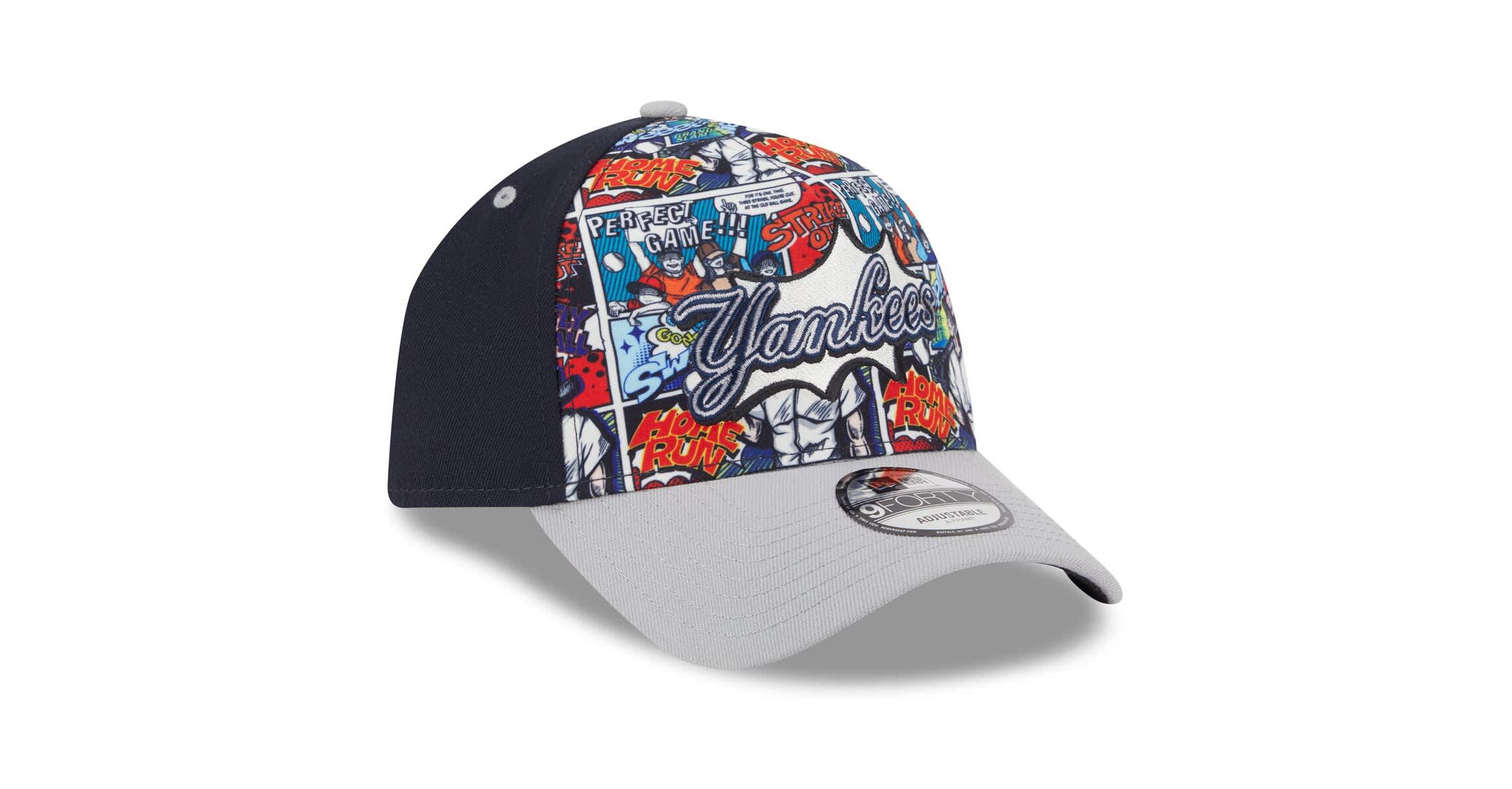 MLB Navy/Gray New York Yankees 2025 MLB Diamond Hero Edition A-Frame 9FORTY Adjustable Hat