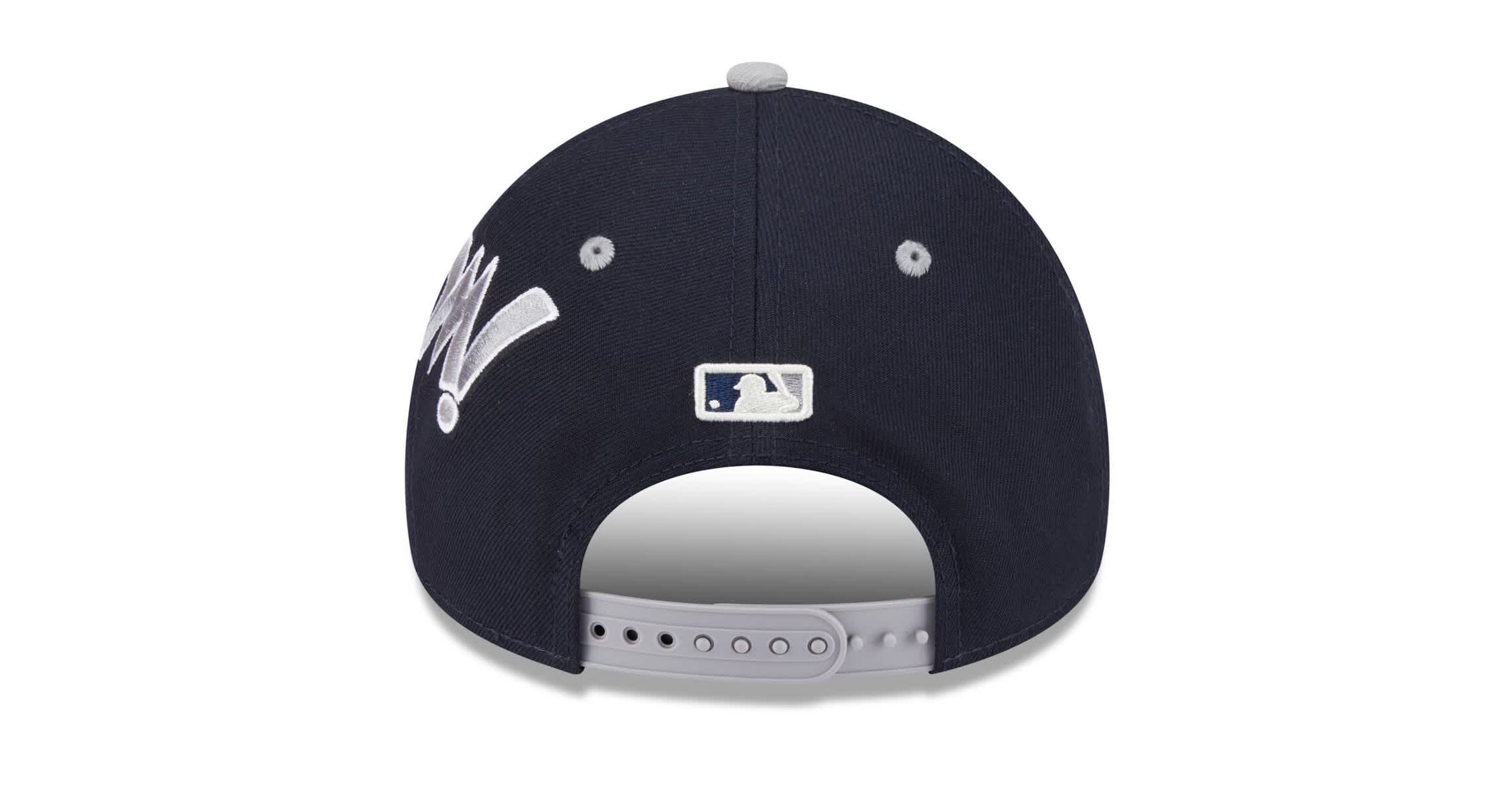 MLB Navy/Gray New York Yankees 2025 MLB Diamond Hero Edition A-Frame 9FORTY Adjustable Hat