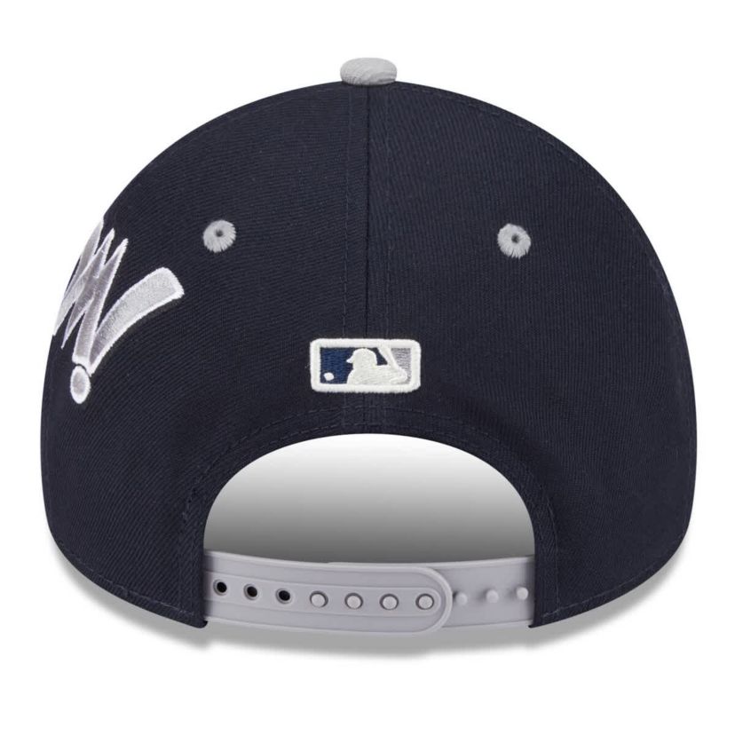 MLB Navy/Gray New York Yankees 2025 MLB Diamond Hero Edition A-Frame 9FORTY Adjustable Hat
